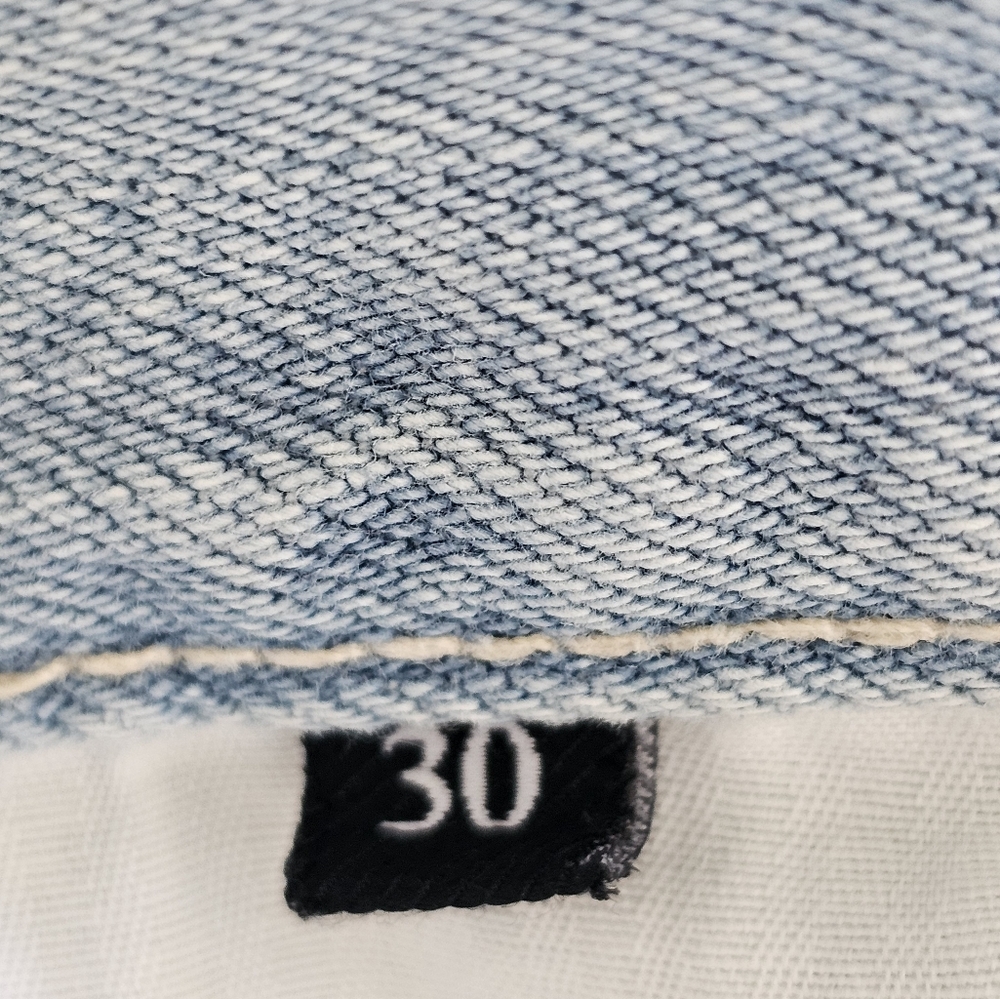 7 For All Mankind Easy Ruby High Waisted Cust Off Shorts - Picture 10 of 16